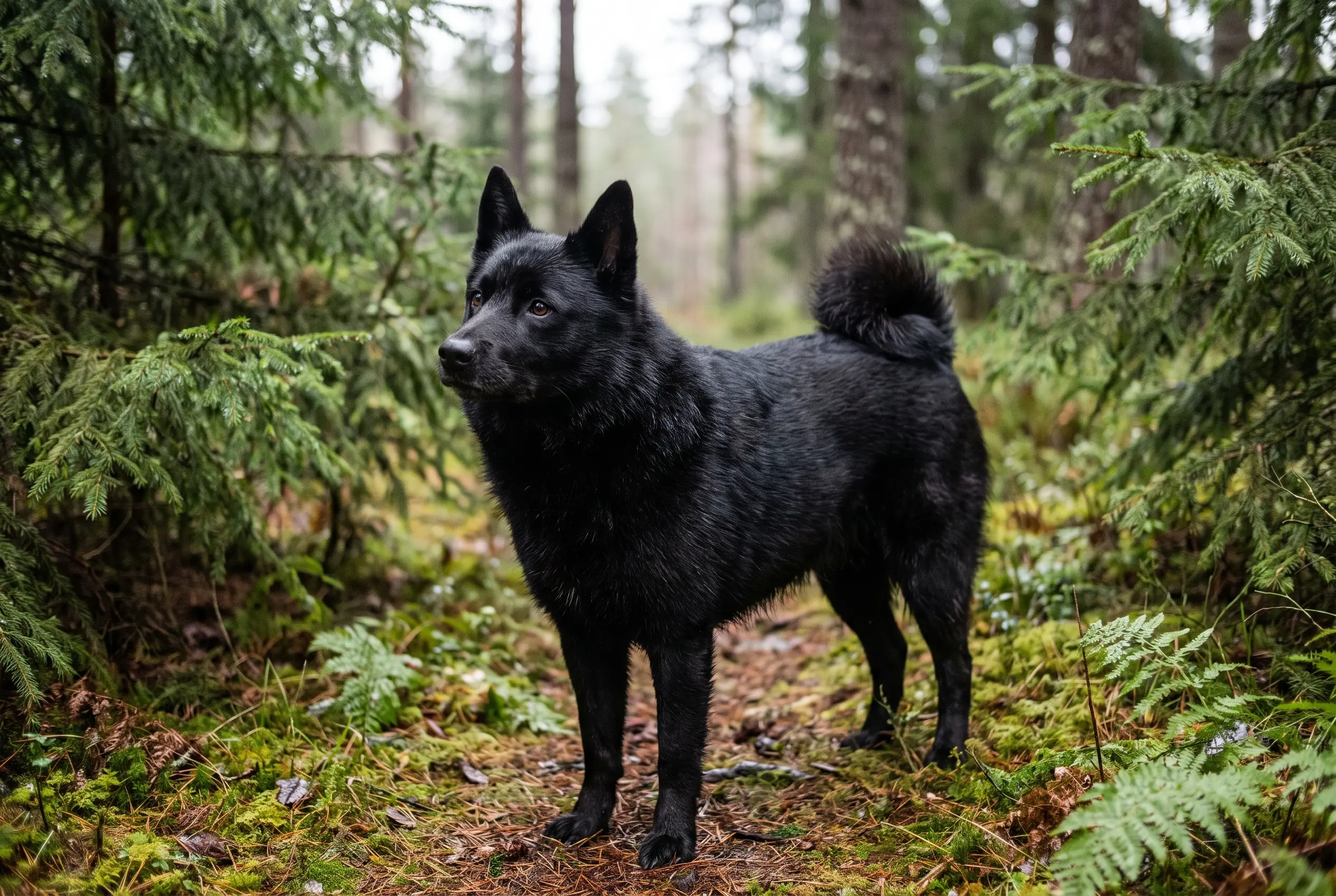 Norwegian Elkhound Black