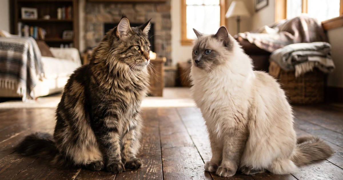 Longhair cats