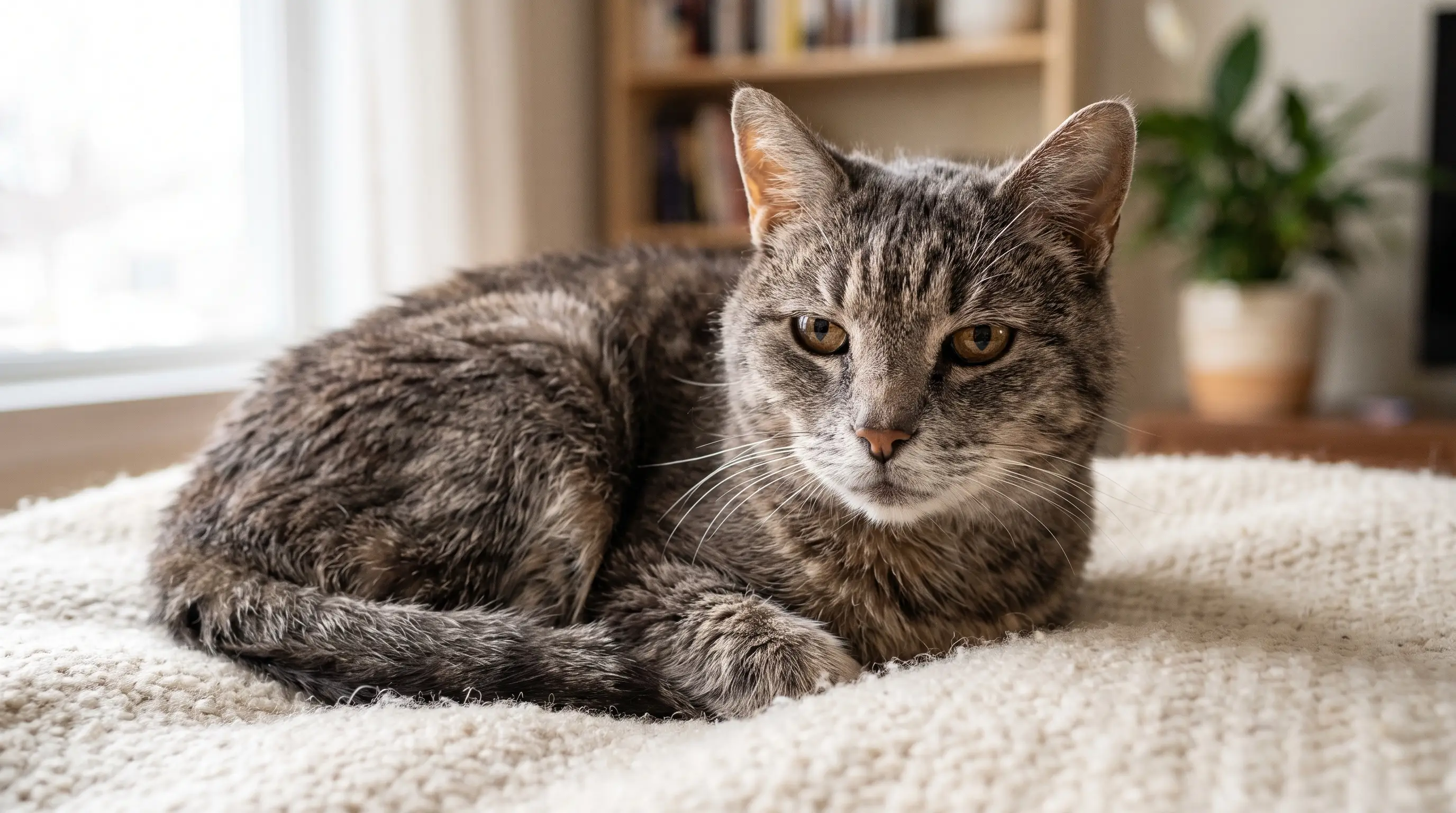 Caring for a cat after 11